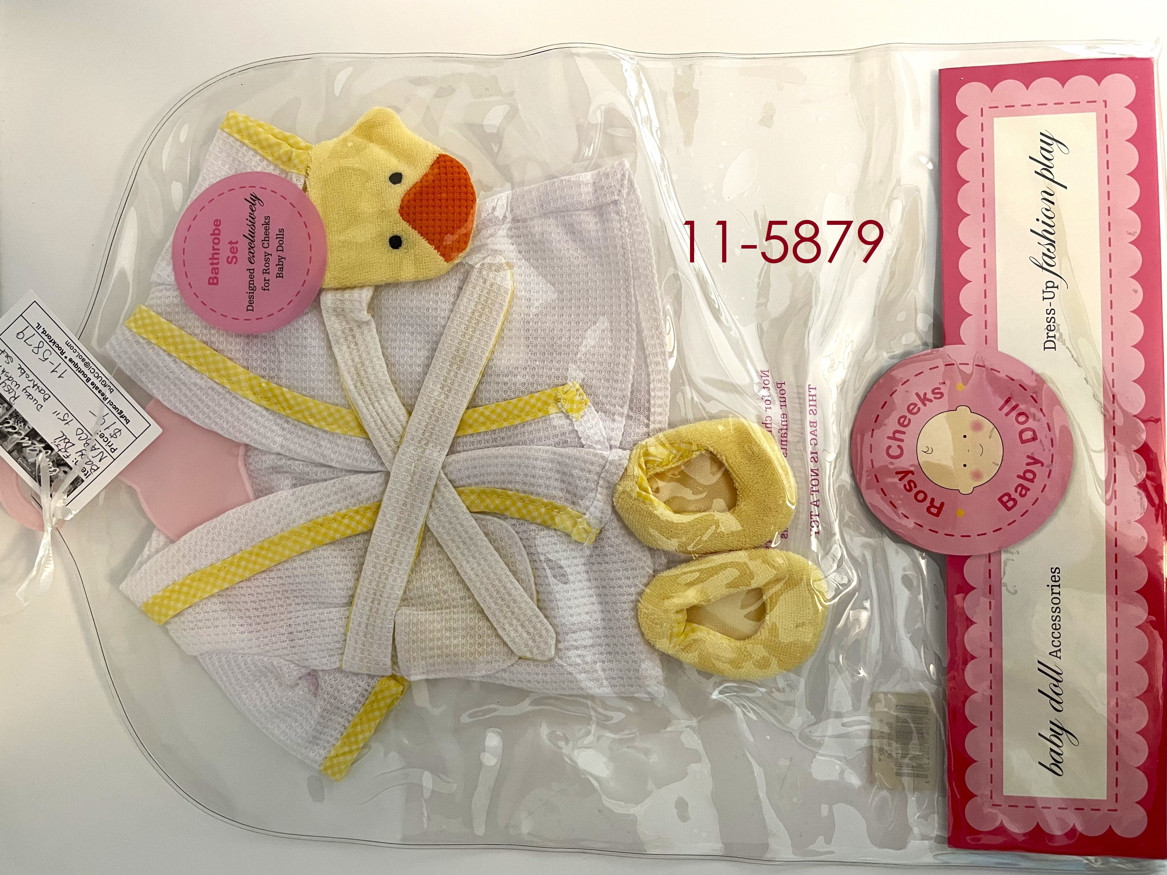 ROSY CHEEKS OUTFIT - Ducky Mitt Bathrobe Set