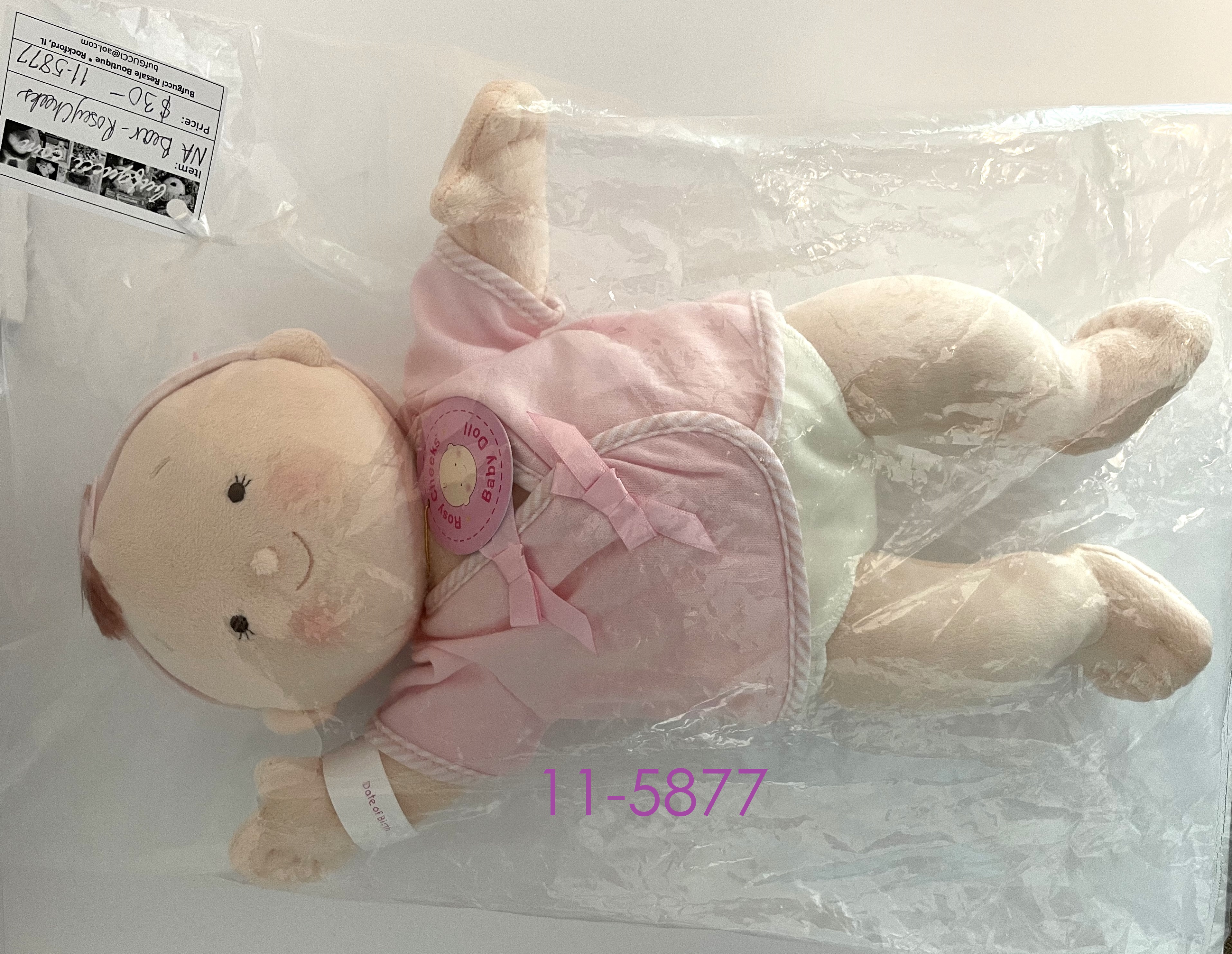 ROSY CHEEKS Baby Doll 15"