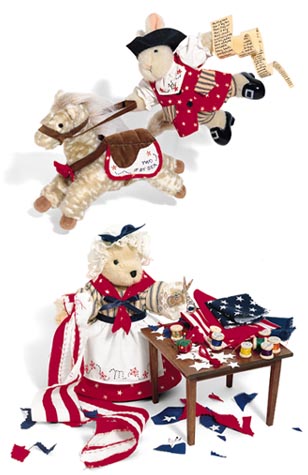 Abearicana: Stars and Stripes Furever "Beartsy Ross" MUFFY Outfit