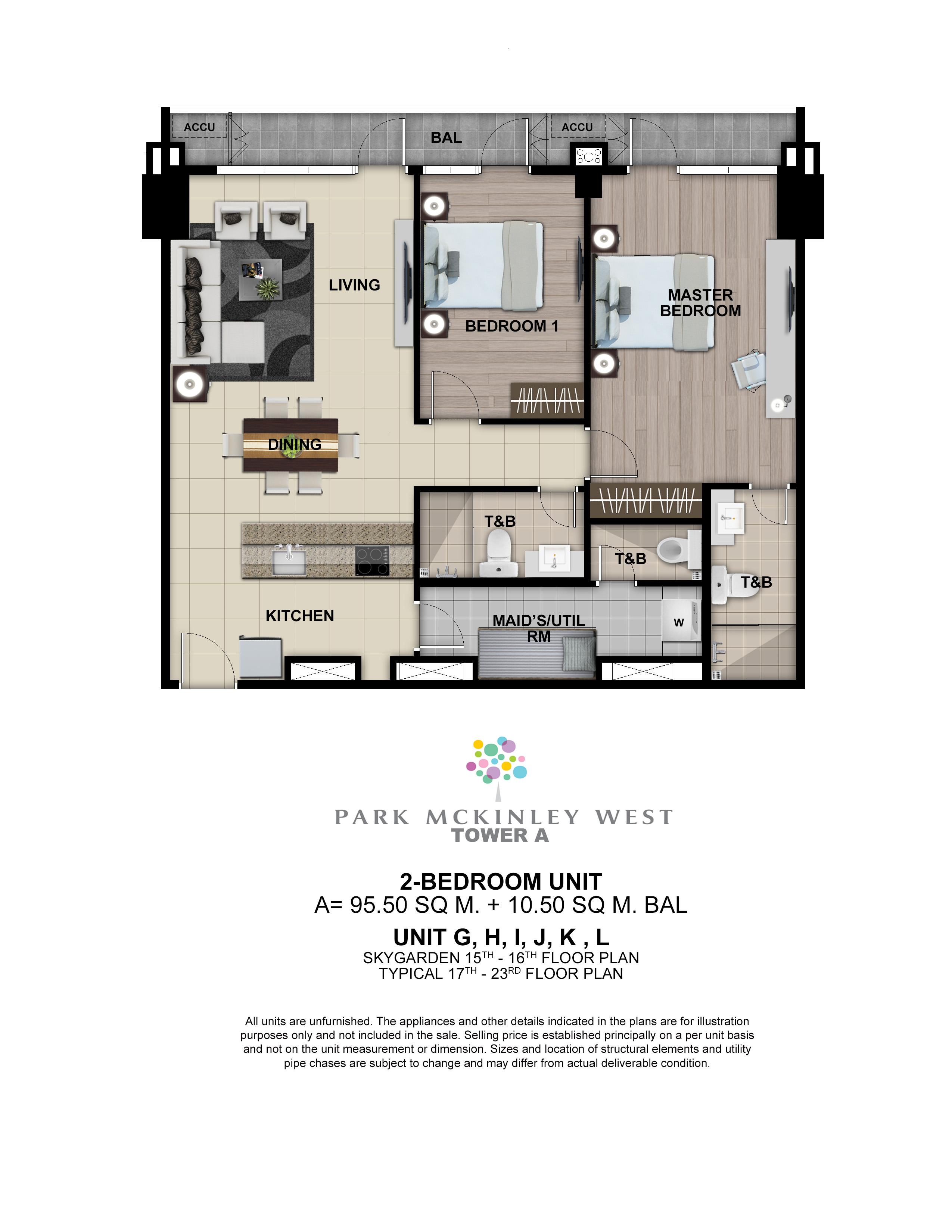 2 Bedroom (106 sqm)