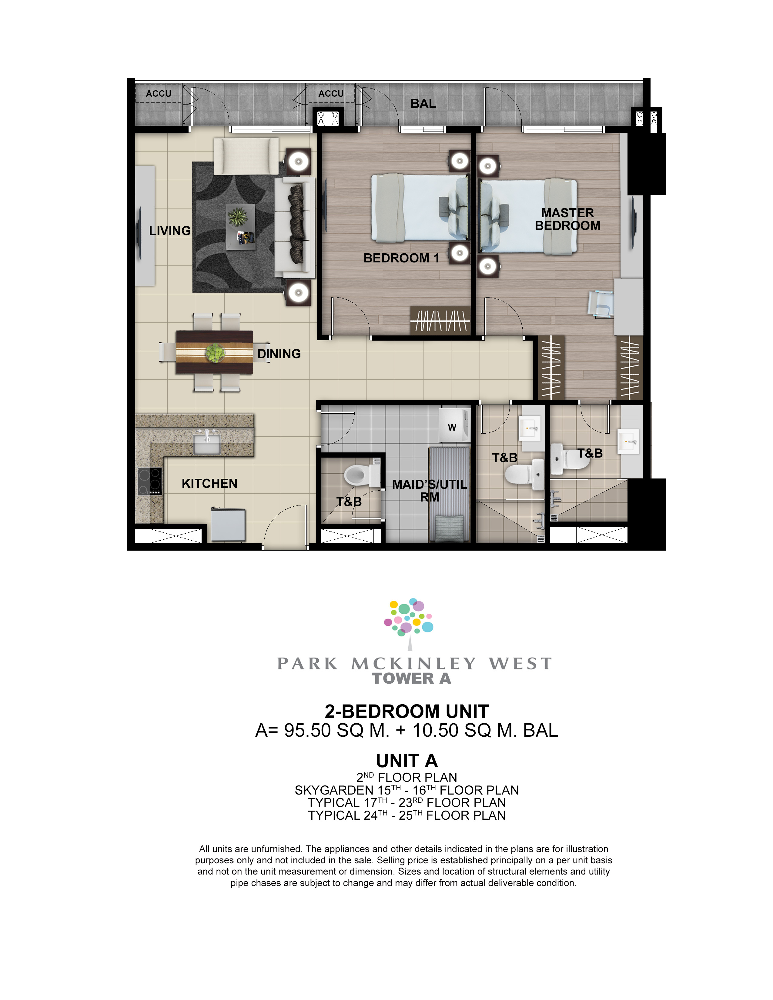 2 Bedroom (110 sqm)
