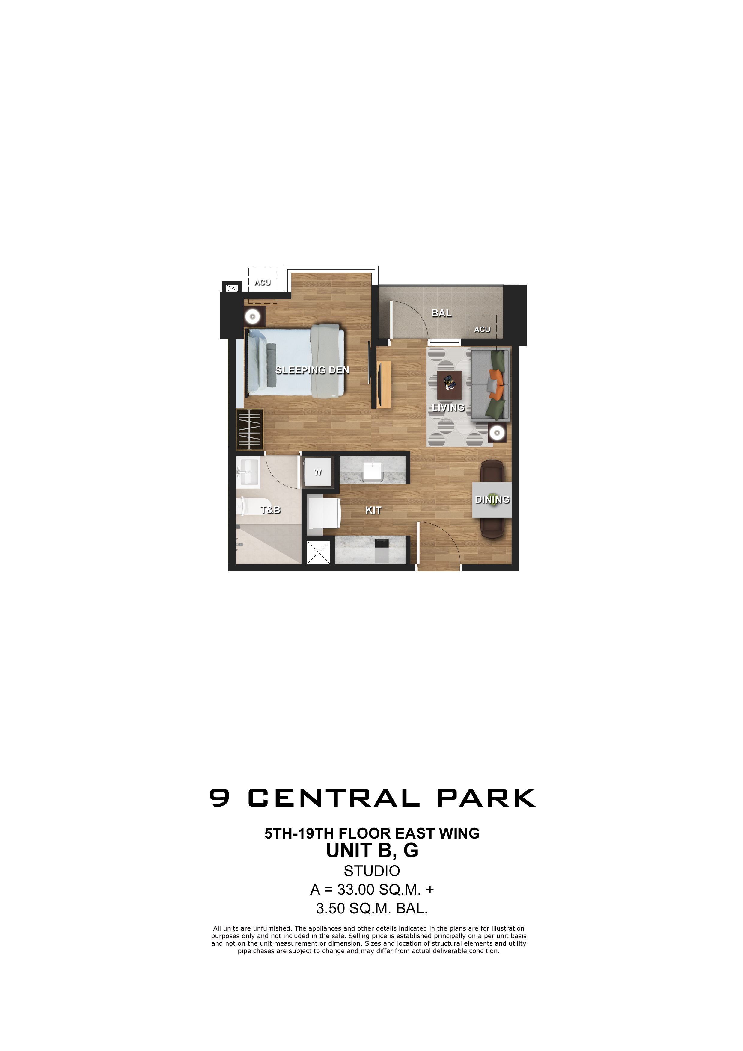 Studio (36.5 sqm)