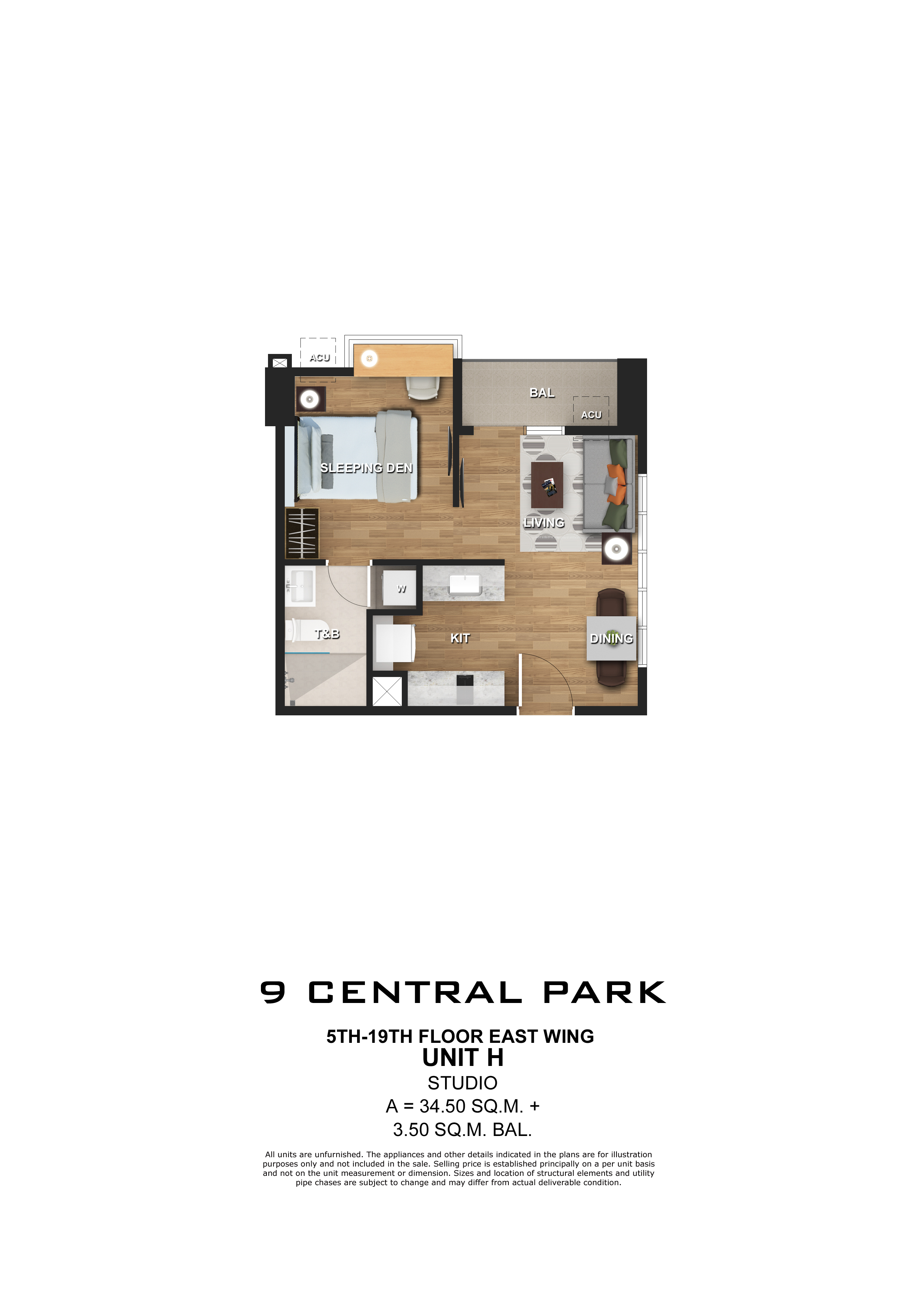 Studio (36.5 sqm)