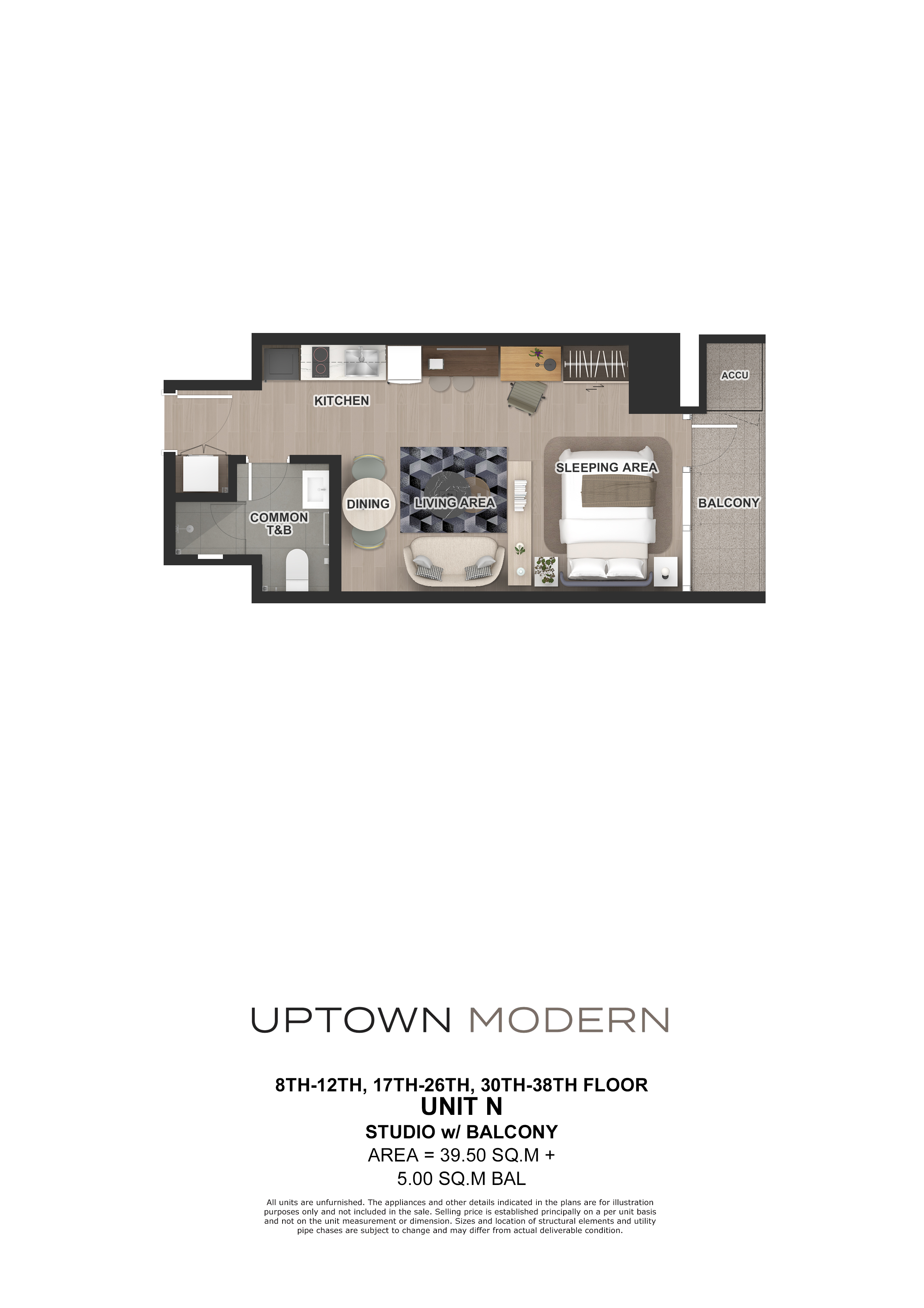 Studio (45 sqm)