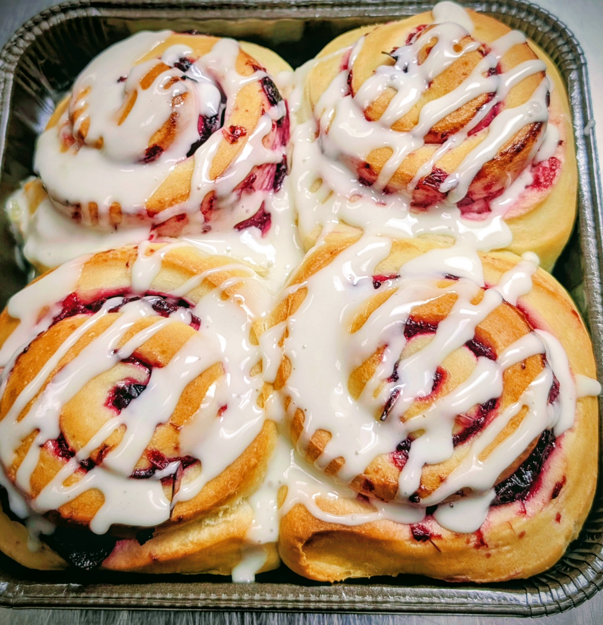  Frosted Sweet Rolls