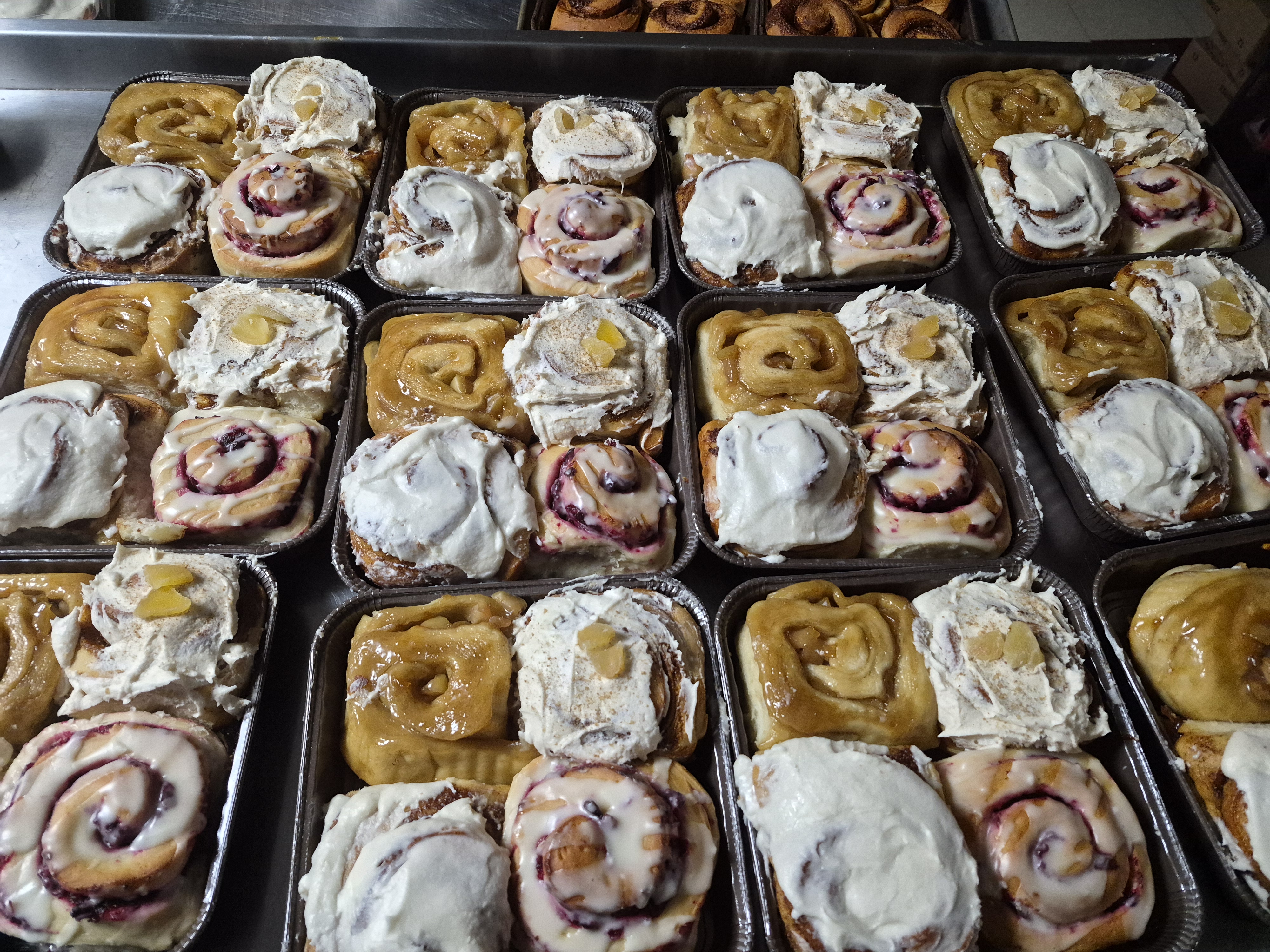  Frosted Sweet Rolls