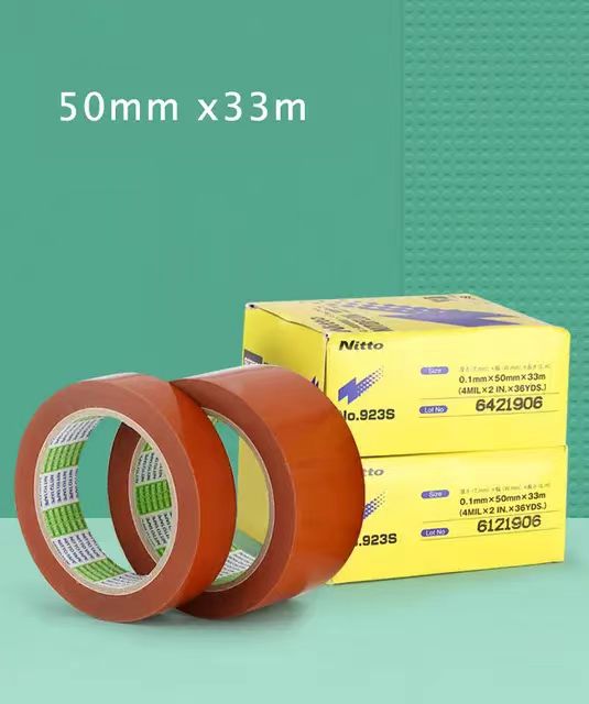 Original Genuine Japan Nitto Denko Tape 923S 0.1mm*50mm*33m Heat-resistant Tape For Lamination Machine
