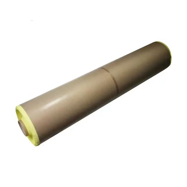 T0.08 / 0.13 / 0.15/0.18 / 0.25/0.35mm PTFE Heat Resistant Cloth / Sheet with Adhesive For bag making machine