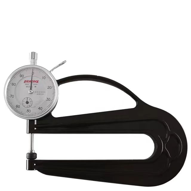 Japan PEACOCK / PEACOCK needle plate thickness meter H-2.4N Dial Thickness Gauge H-1.8N