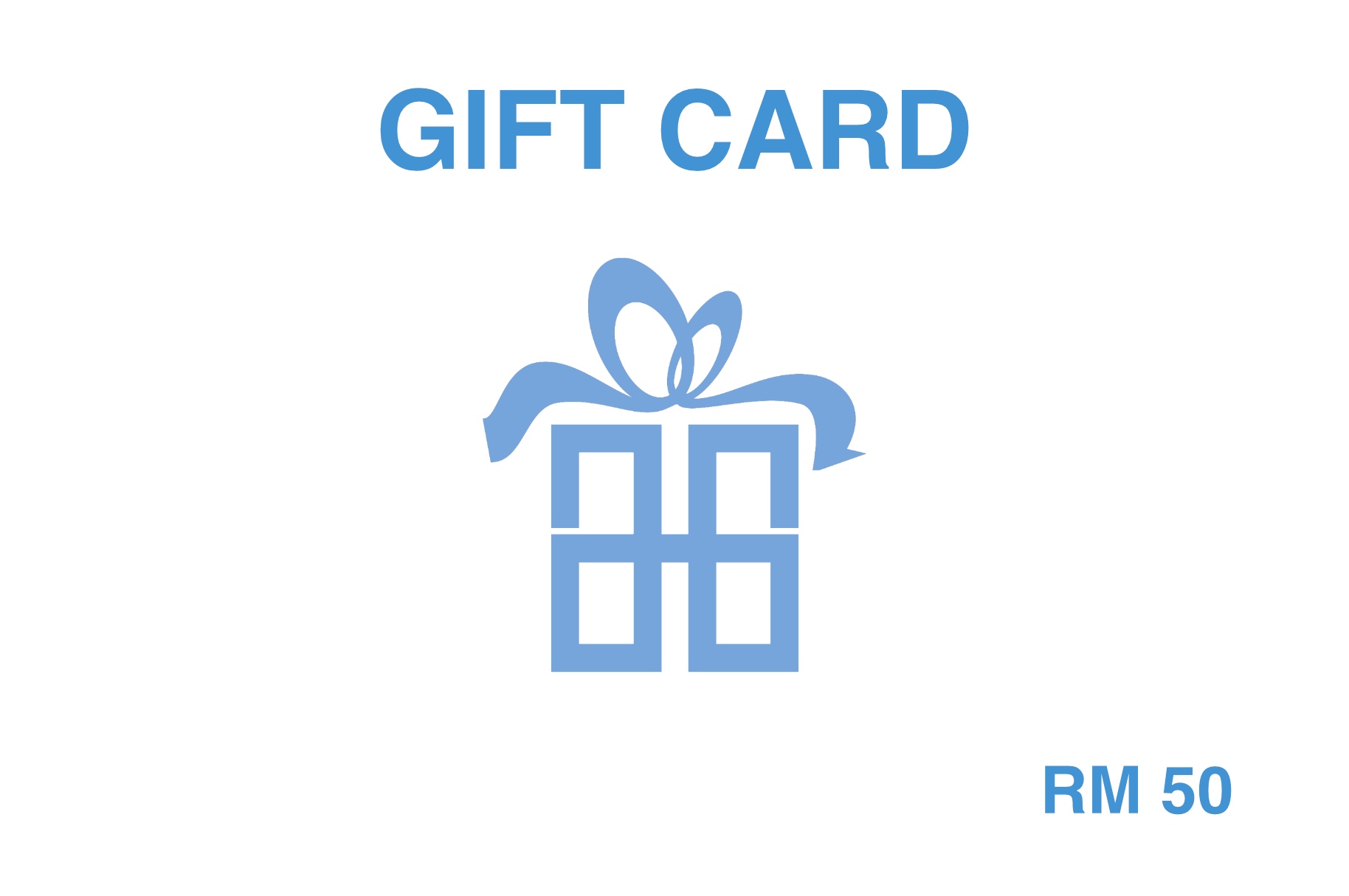 AG Digital Gift Card RM 50/RM 100/RM 200
