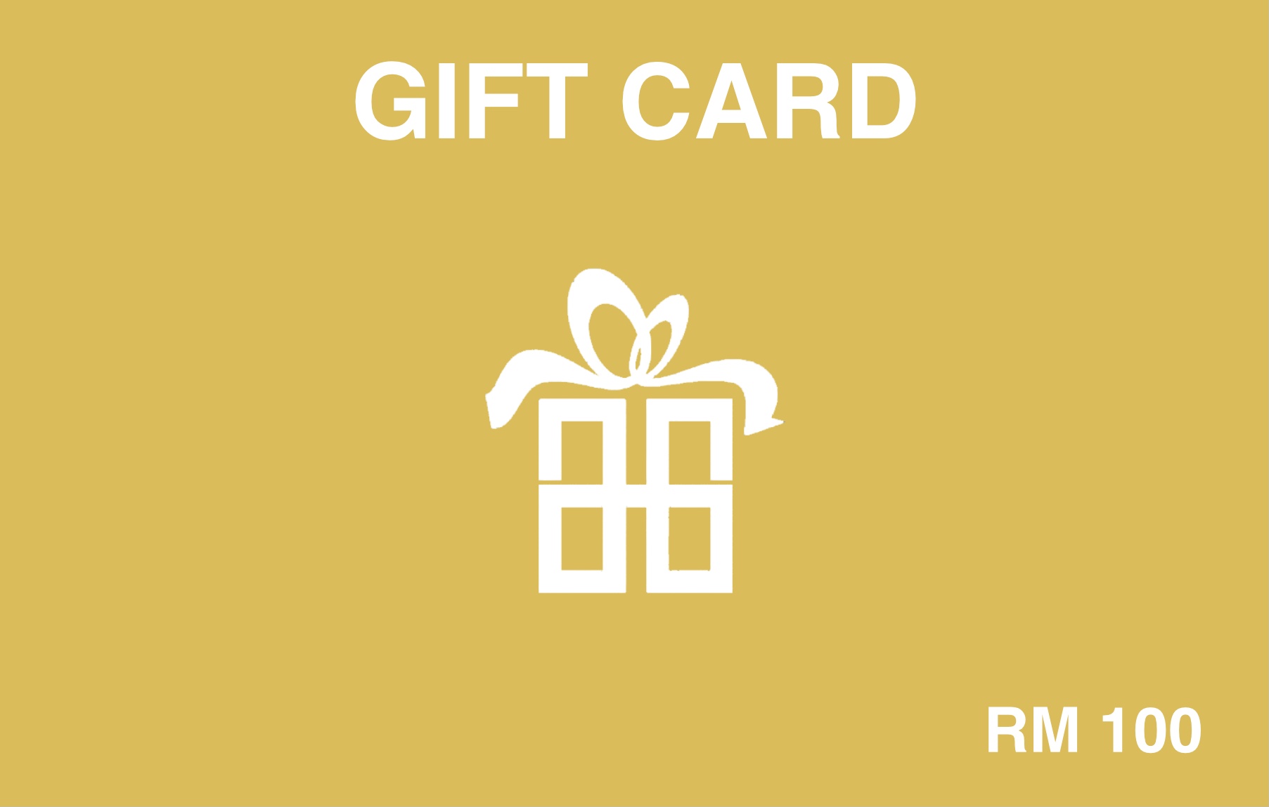 AG Digital Gift Card RM 50/RM 100/RM 200