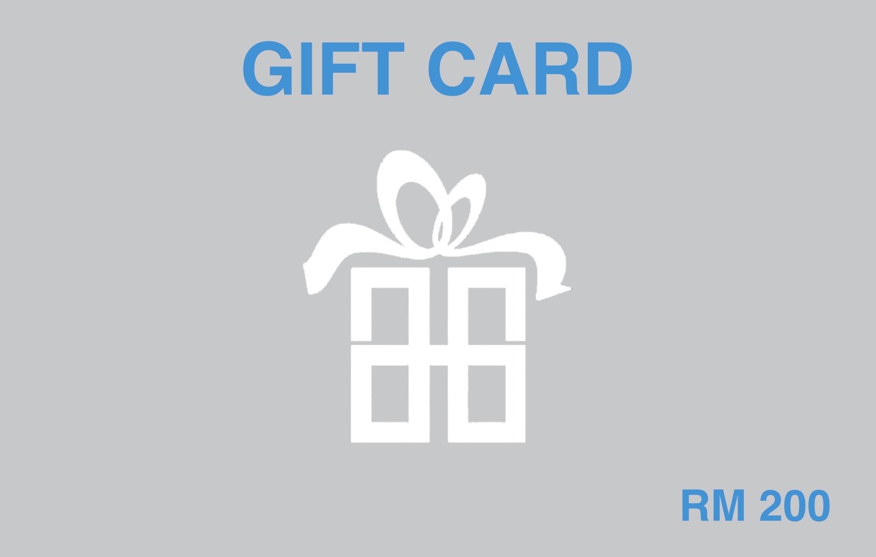 AG Digital Gift Card RM 50/RM 100/RM 200