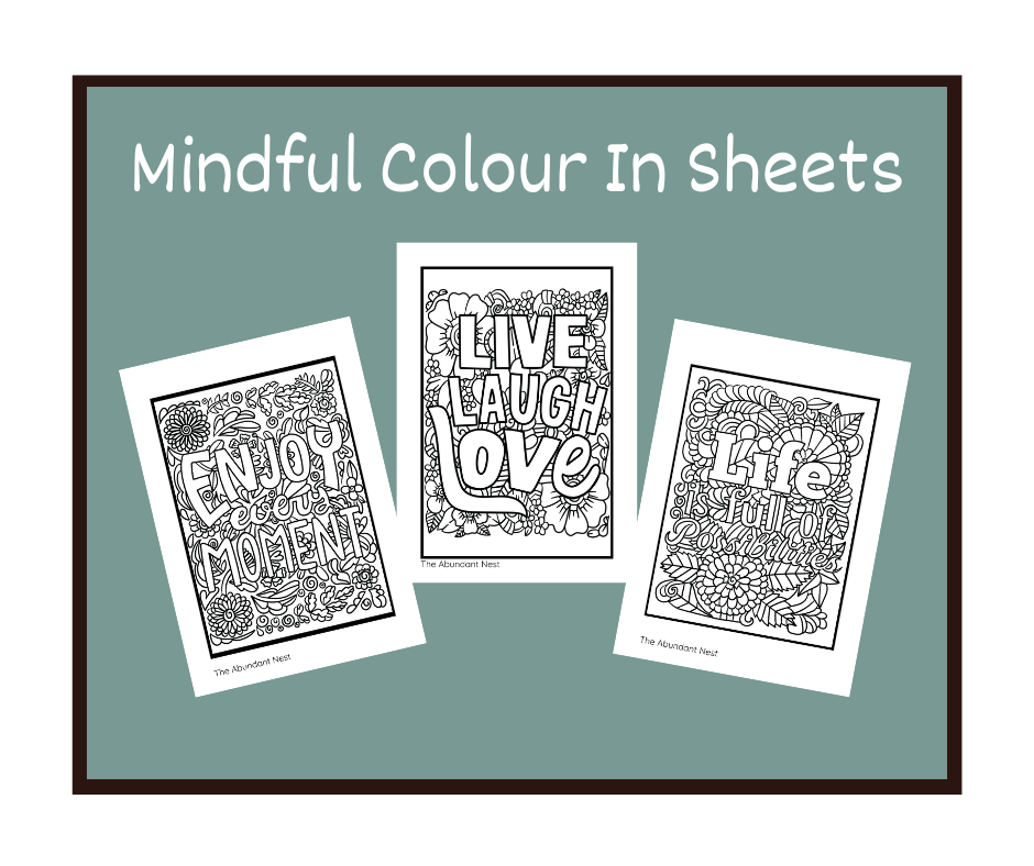 Mindful Colour In Sheets
