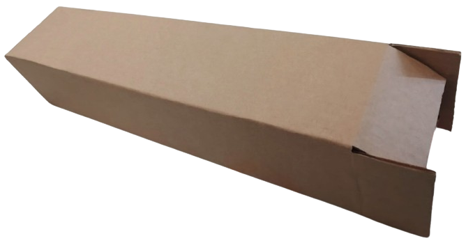 Caixa Tubular 4 abas 9x9x39