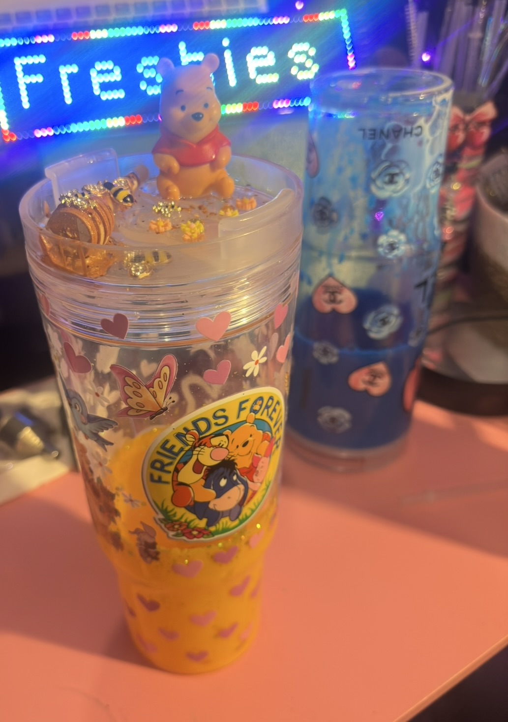 Snowglobe/Lava Tumblers