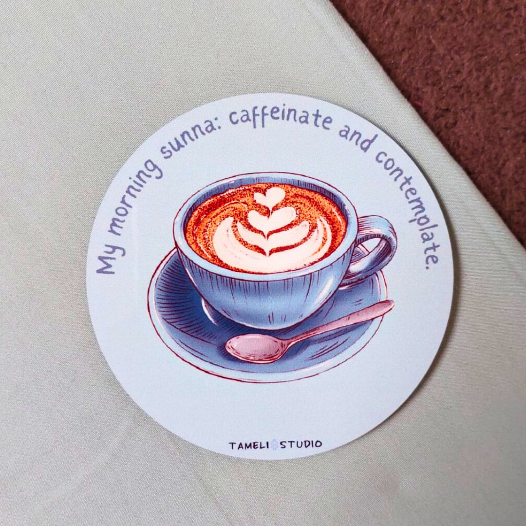 Thoughtful Sips - Blue