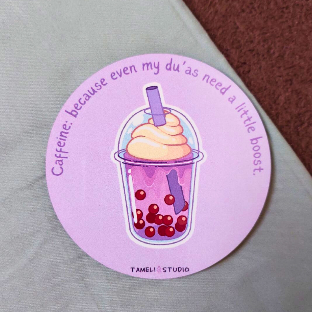 Thoughtful Sips - Purple