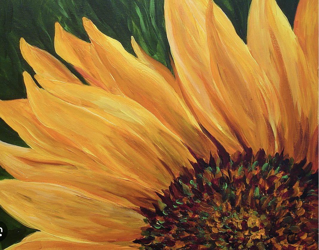 Sunflower Oil Painting 