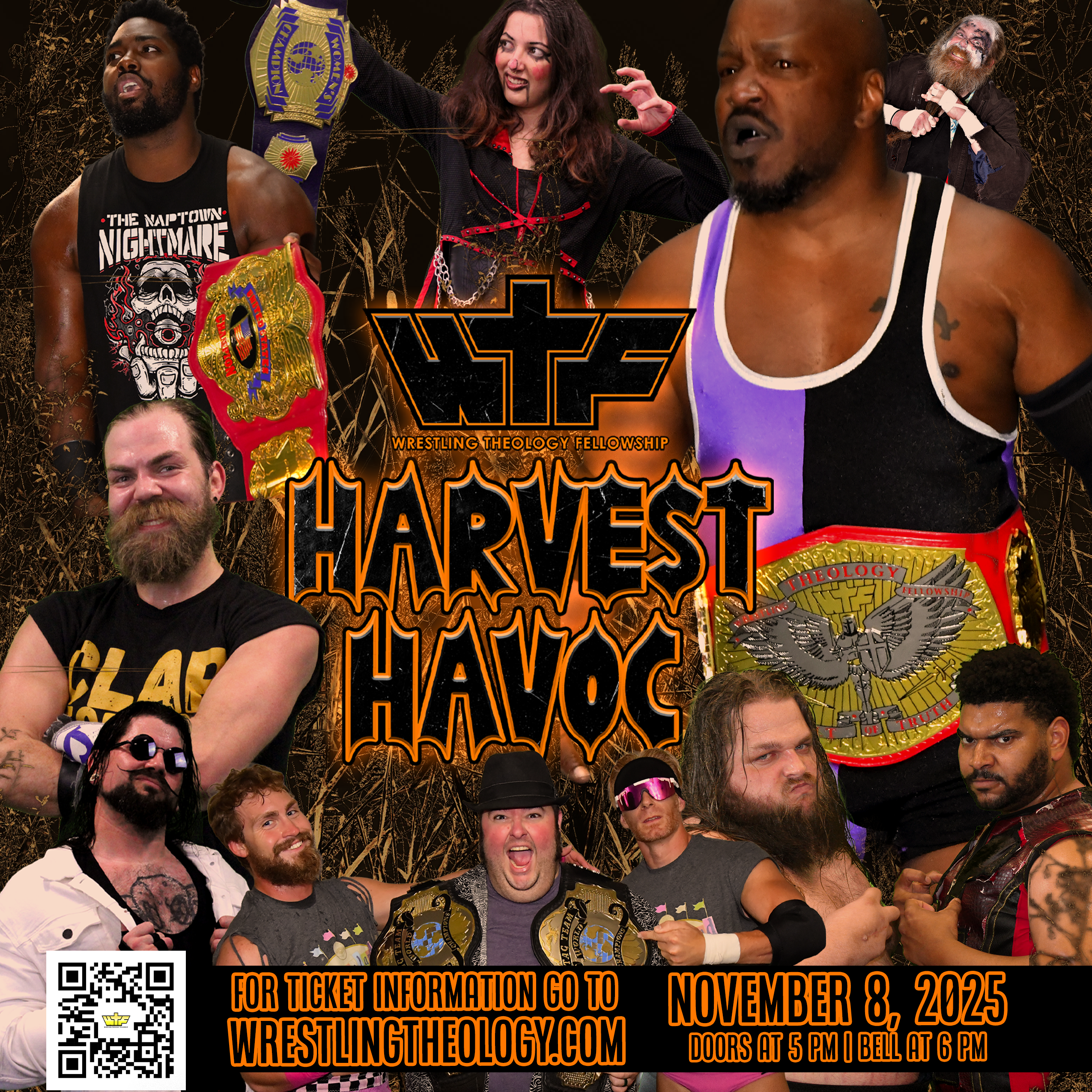 Wrestling Theology presents Harvest Havoc November 8th