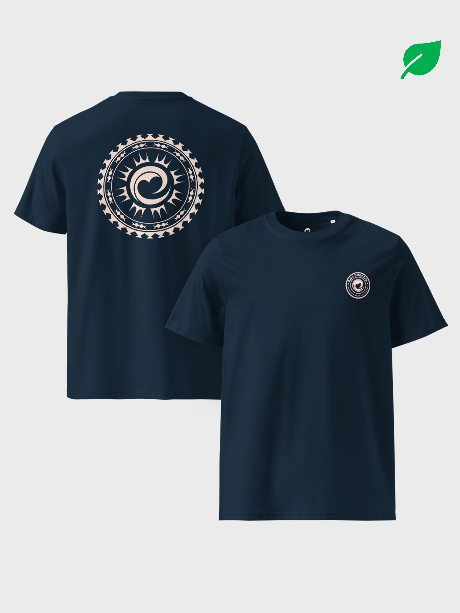 Tribal Graphic - Organic Cotton - Short Sleeve T-Shirt for Men