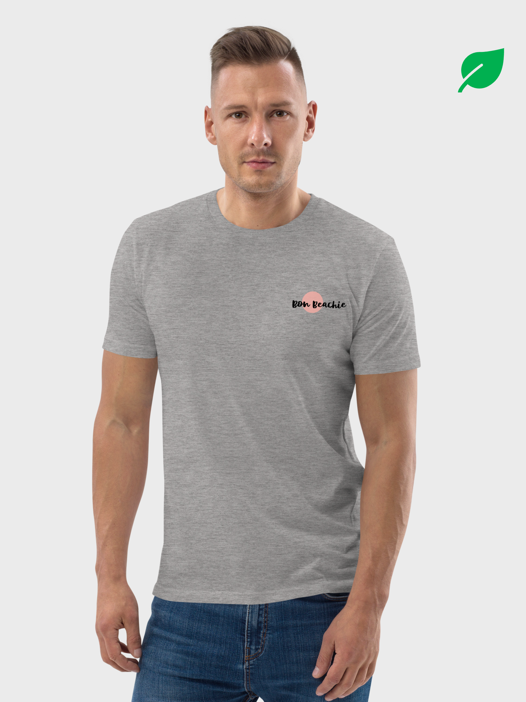 Palm Tree Graphic - Organic Cotton - Short Sleeve T-Shirt for Men