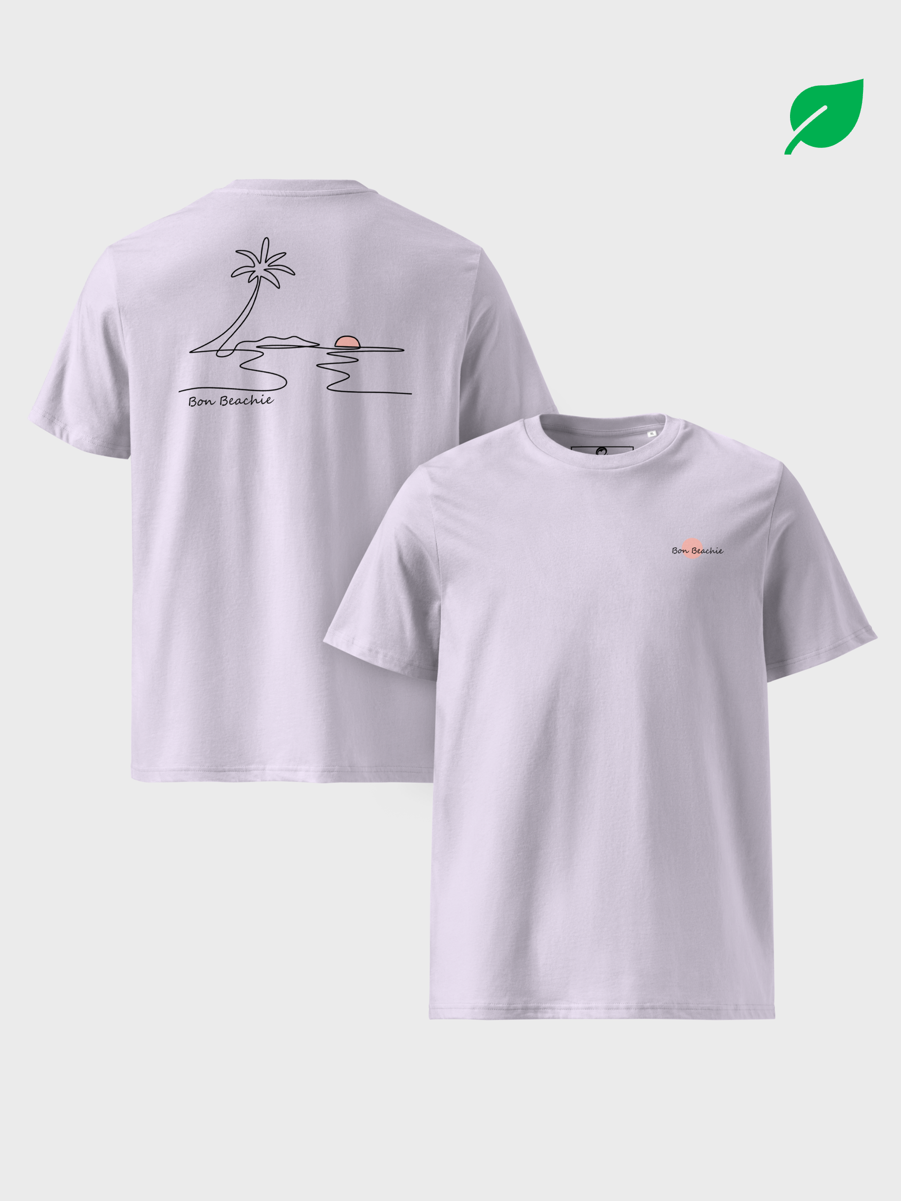 Sunset Graphic - Organic Cotton - Short Sleeve T-Shirt for Women