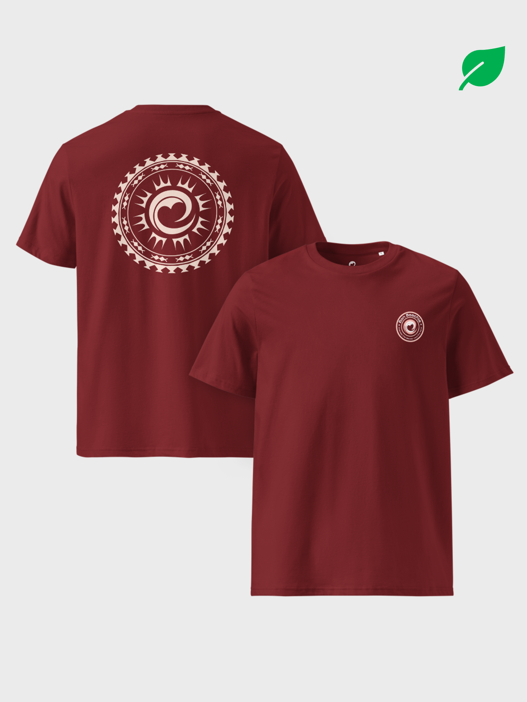 Tribal Graphic - Organic Cotton - Short Sleeve T-Shirt for Men