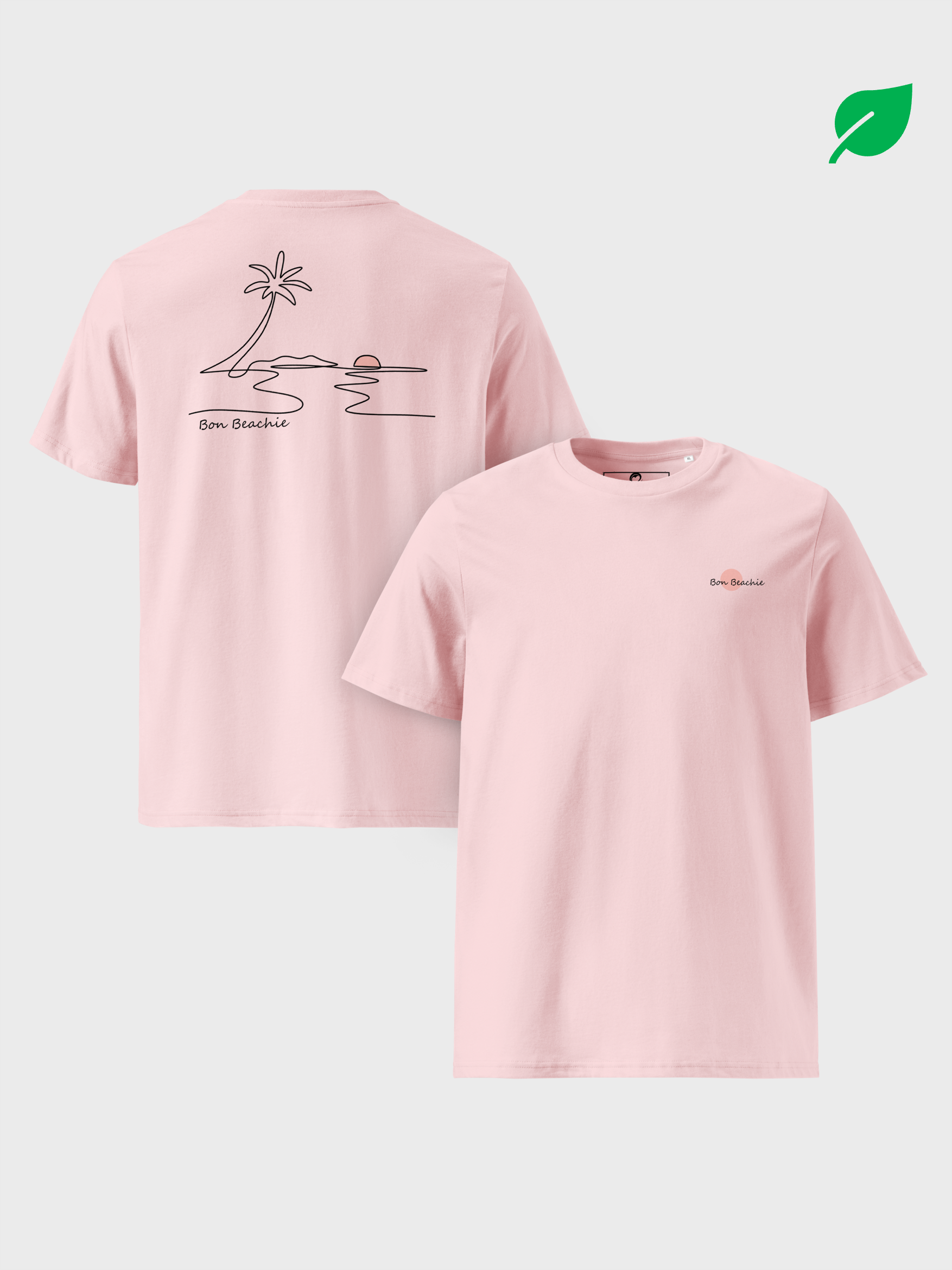 Sunset Graphic - Organic Cotton - Short Sleeve T-Shirt for Women