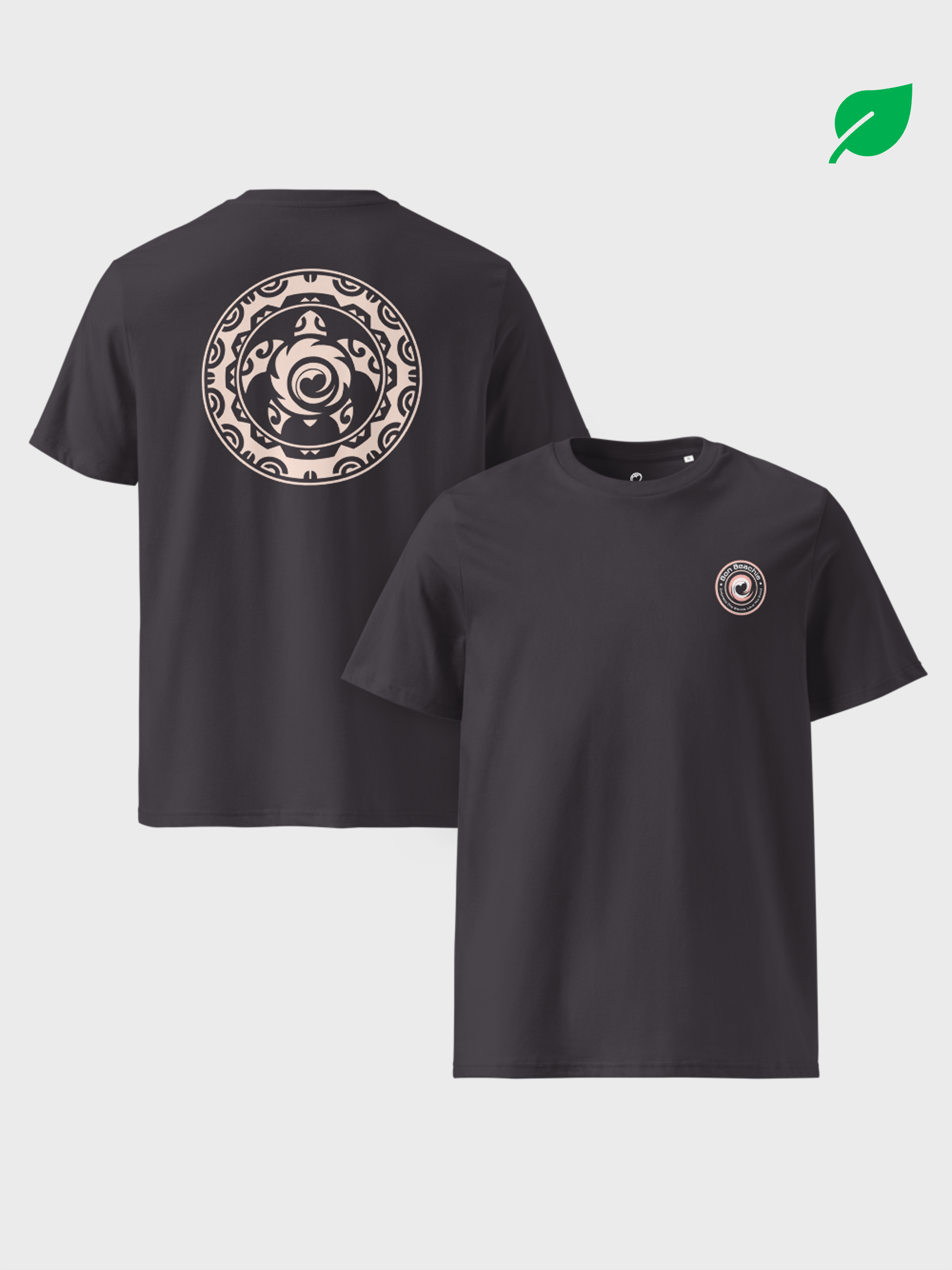 Turtle Graphic - Organic Cotton - Short Sleeve T-Shirt for Women