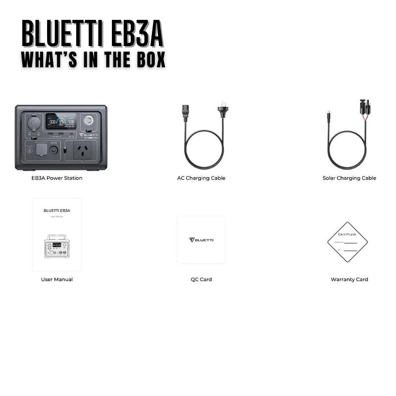 BLUETTI™ EB3A - 600W | 268Wh