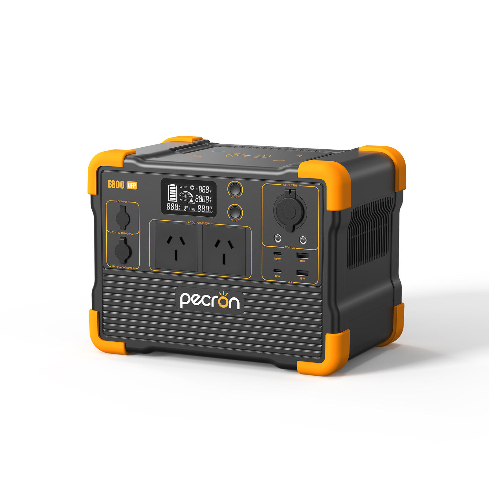  PECRON E800LFP Portable Power Station 1200W 768Wh