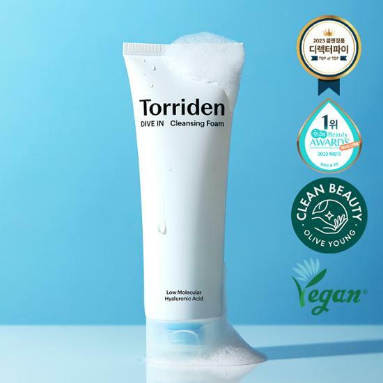 Torriden Dive-in Low Molecular Hyaluronic Acid Cleansing Foam 150ml