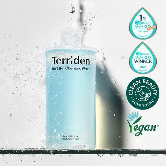 Torriden Dive-in Low Molecular Hyaluronic Acid Cleansing Water 400ml