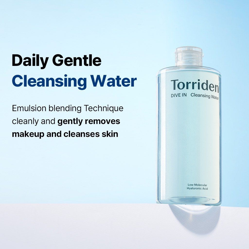 Torriden Dive-in Low Molecular Hyaluronic Acid Cleansing Water 400ml