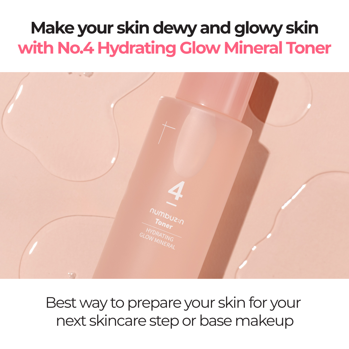 Numbuzin No.4 Hydration Glow Mineral Toner 200ml
