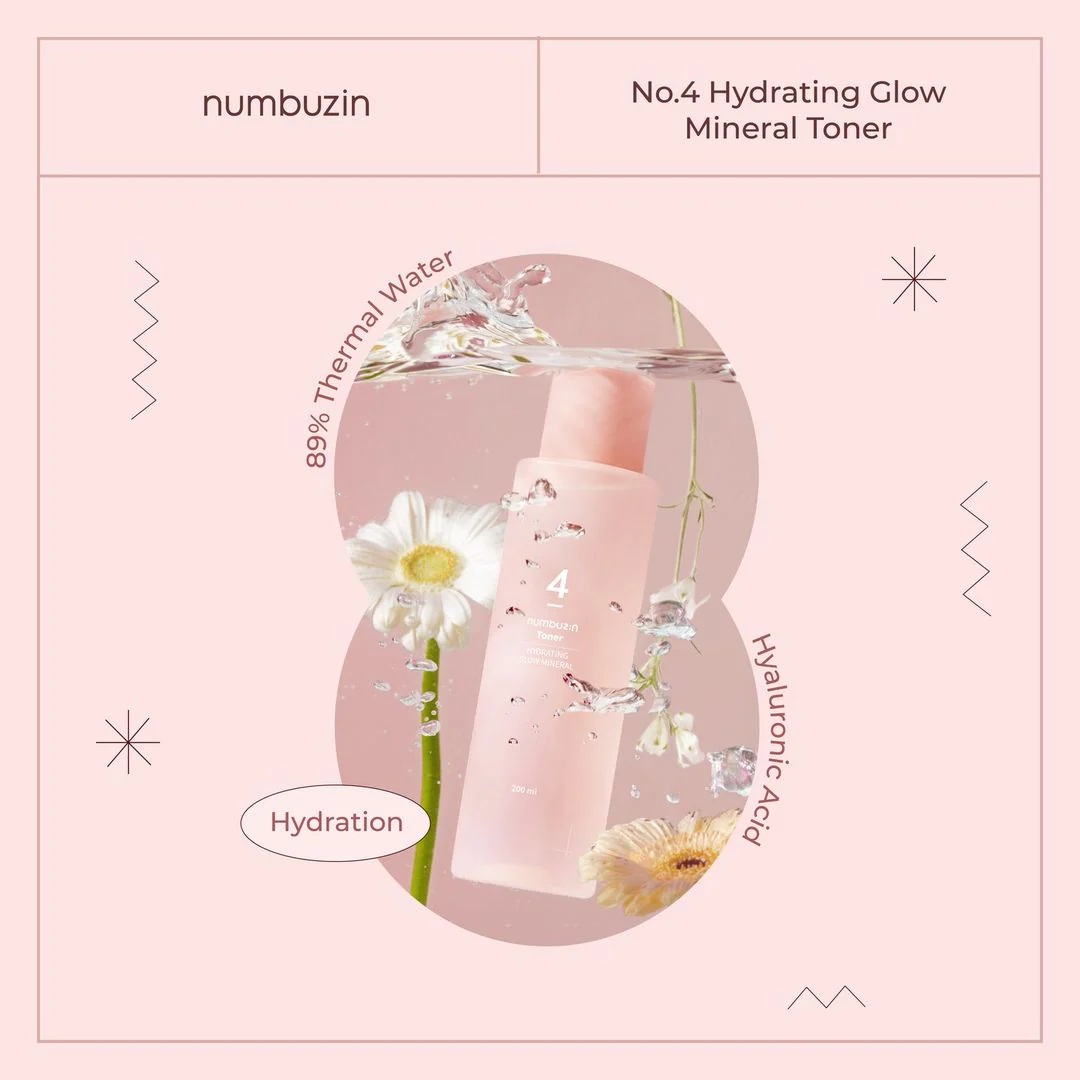 Numbuzin No.4 Hydration Glow Mineral Toner 200ml