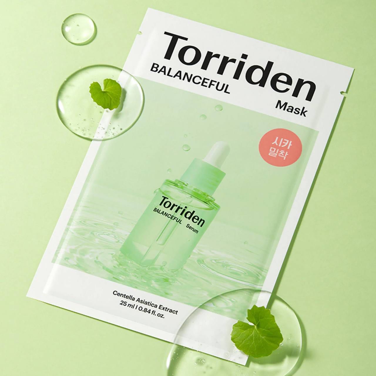 Torriden Balanceful Cica Facial Sheet Masks (10 Sheets)
