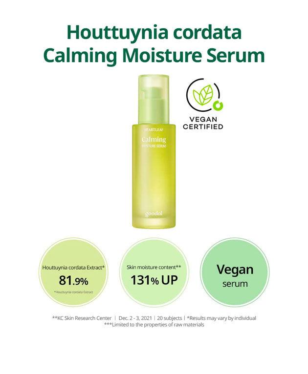 GOODAL HEARTLEAF CALMING MOISTURE SERUM 50ML