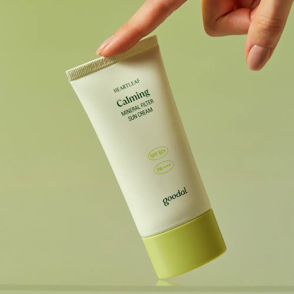 GOODAL Heartleaf Calming Mineral Filter Sun Cream 50ml SPF50+ PA++++