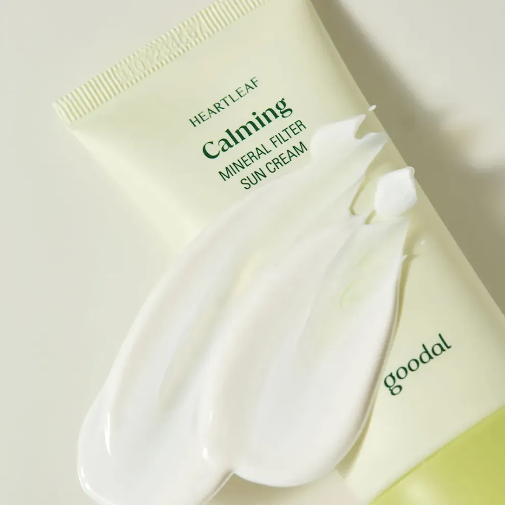 GOODAL Heartleaf Calming Mineral Filter Sun Cream 50ml SPF50+ PA++++