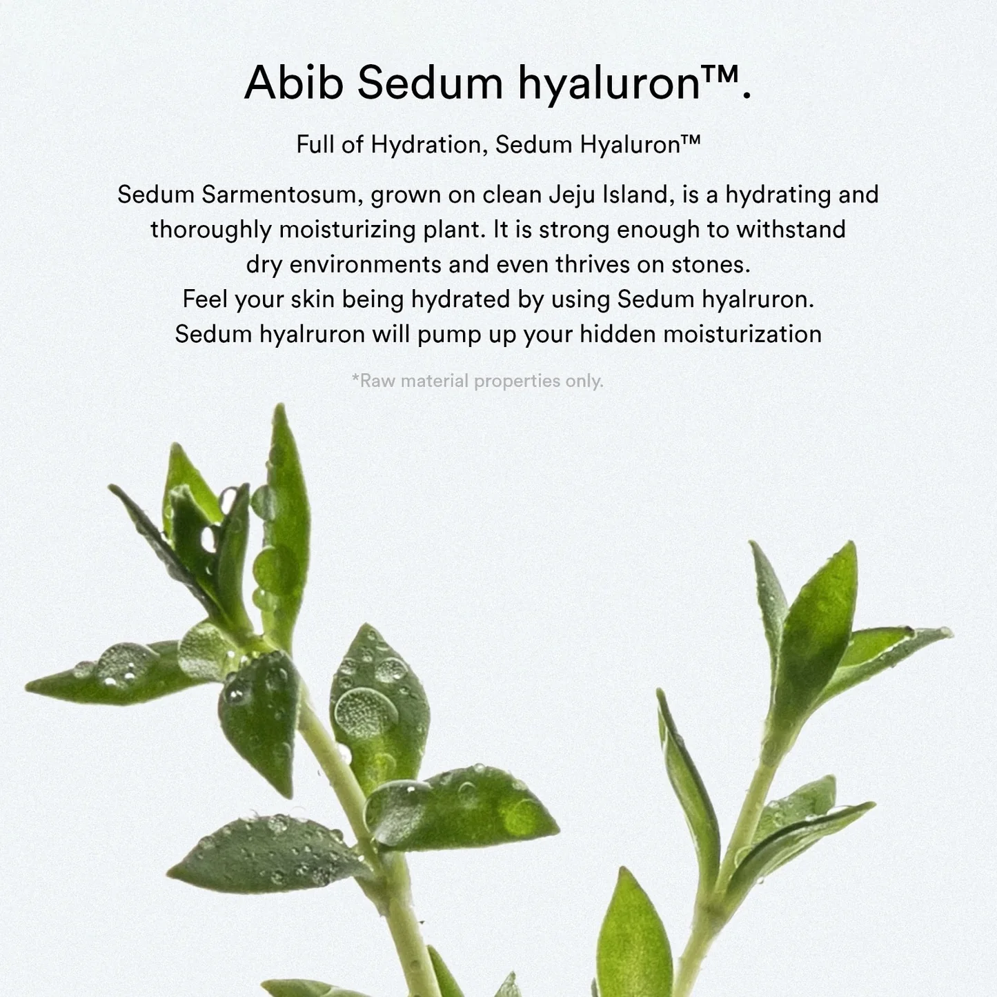 Abib Sedum Hyaluron Pad Hydrating Touch 75pads