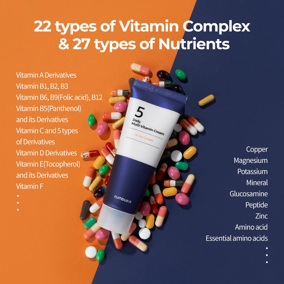 NUMBUZIN No.5 Daily Multi-Vitamin Cream 60ml