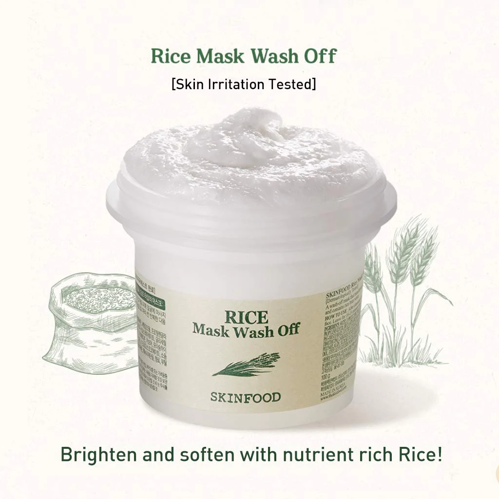 Skinfood Rice Wash Off Mask 100g 
