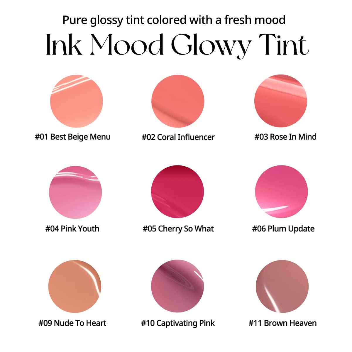 PERIPERA Ink Mood Glowy Tint (9 Shades)