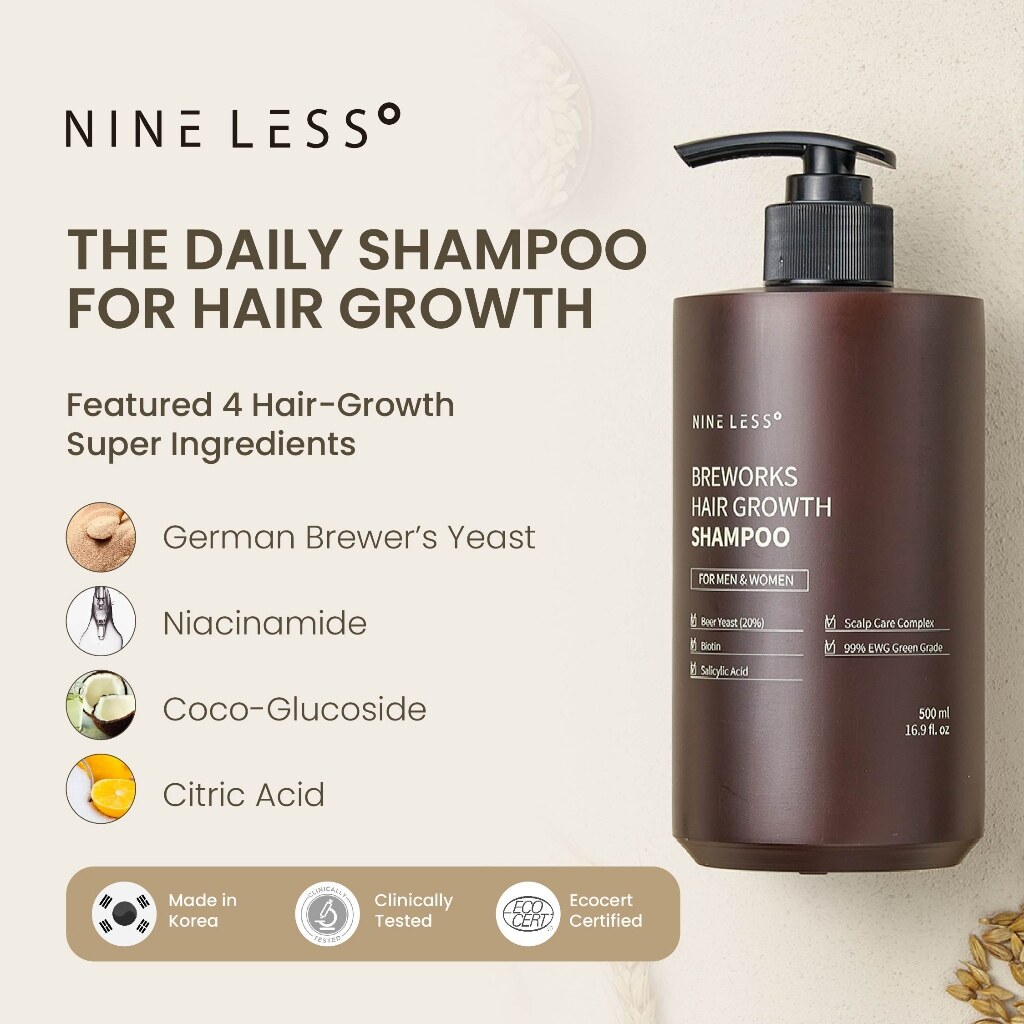 NINELESS  Breworks Hair Growth Shampoo