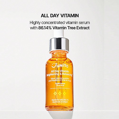 Jumiso All Day Vitamin Brightening & Balancing Facial Serum 30ml