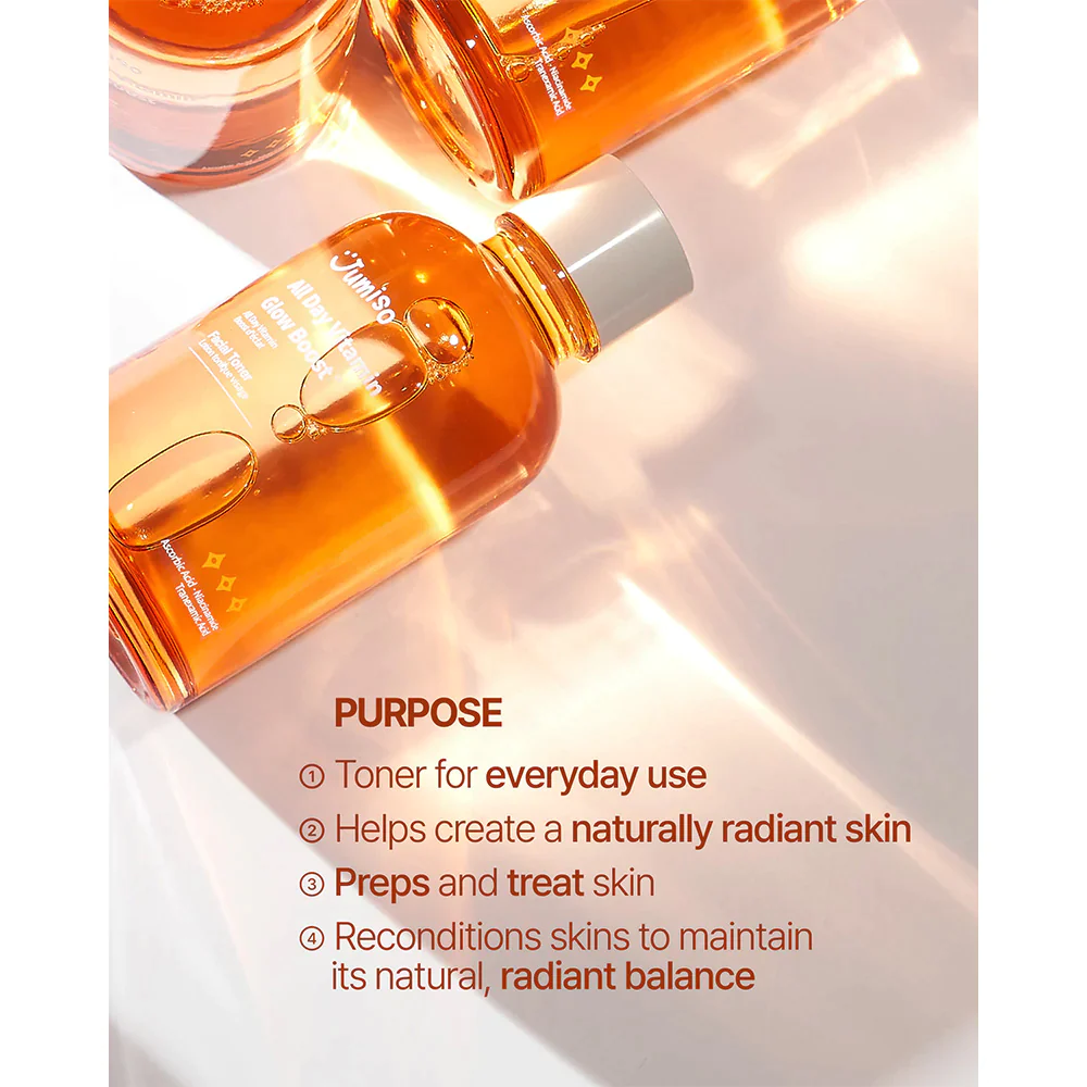 Jumiso All Day Vitamin Glow Boost facial toner 125ml