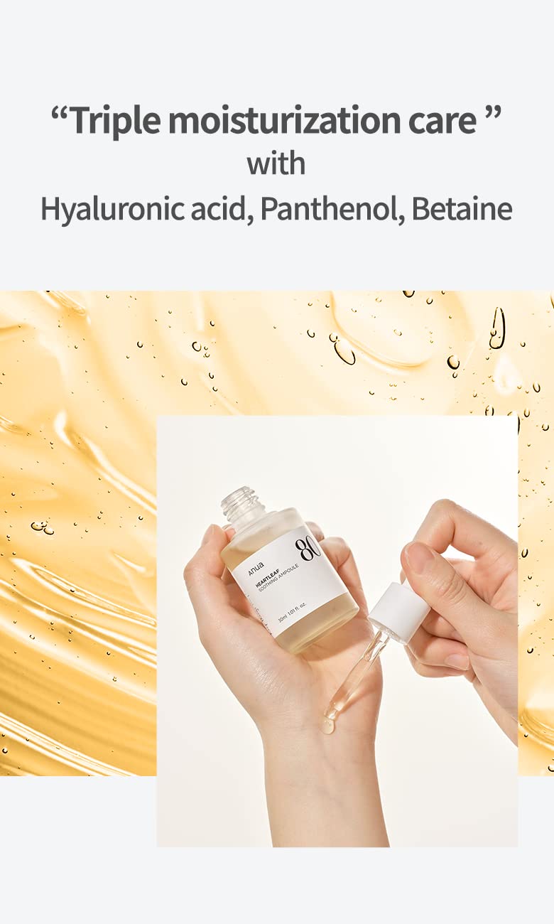 Anua Heartleaf 80% Soothing Ampoule 30ml 