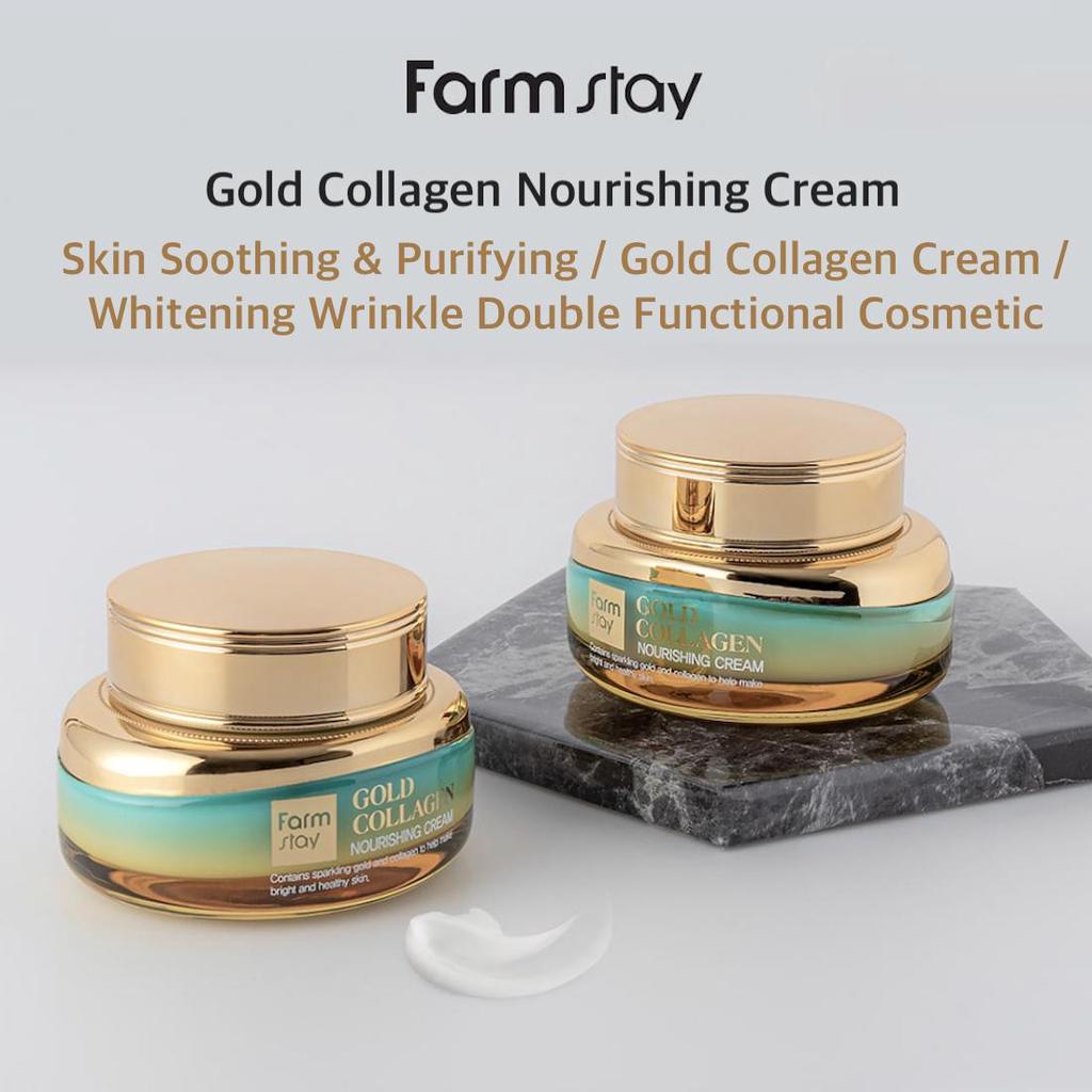 FARMSTAY Gold Collagen Nourishing Cream 55ml