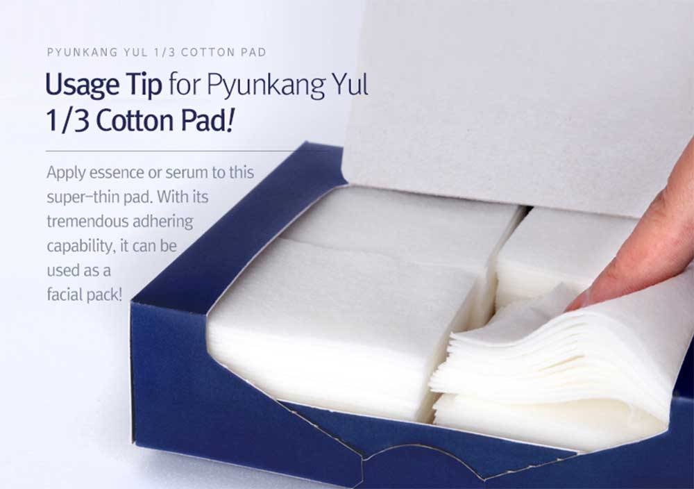 Pyunkang Yul 1/3 Cotton Pad 160ea